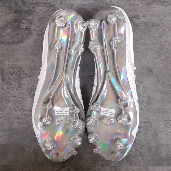 UNDER ARMOUR Magnetico Clone Pro 2.0 Hybrid Soccer Cleats Mens 10‎ White Silver main image 6